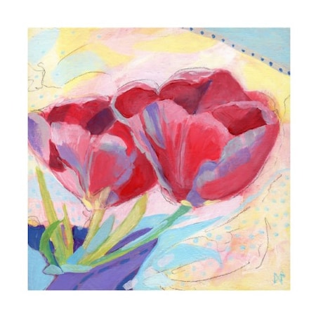 Ann Thompson Nemcosky 'Tulips No. 2' Canvas Art,35x35